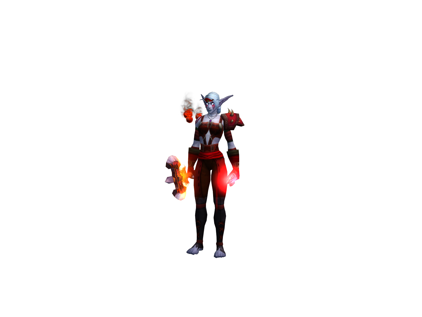 Kynsiara 3D character render