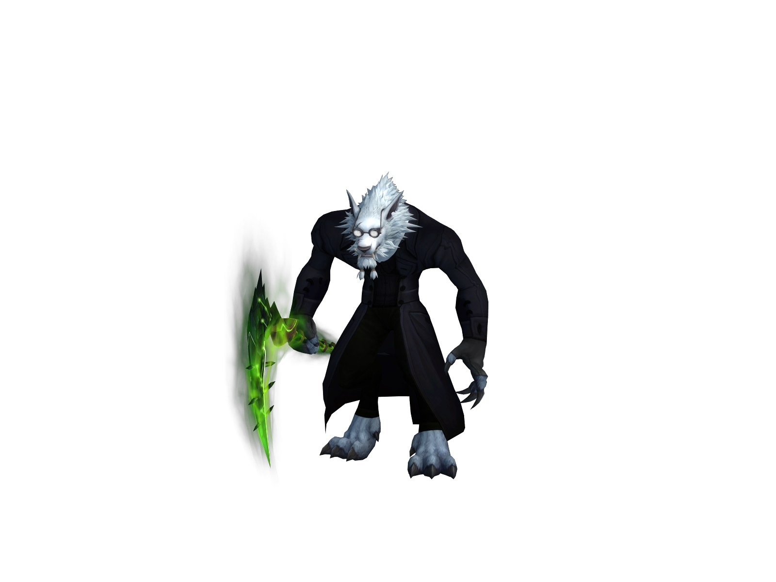 Lycanthrøpe 3D character render