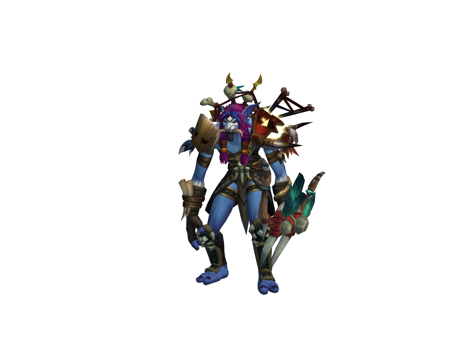 Zowajiin 3D character render