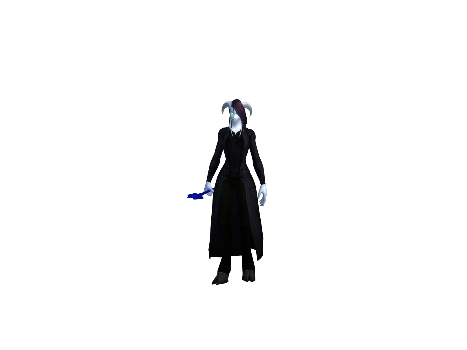 Blacklight 3D character render