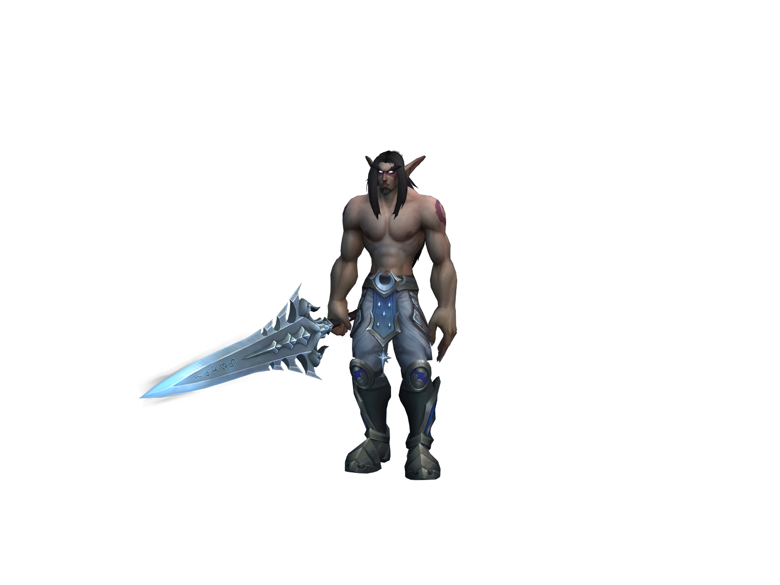 Micæl 3D character render