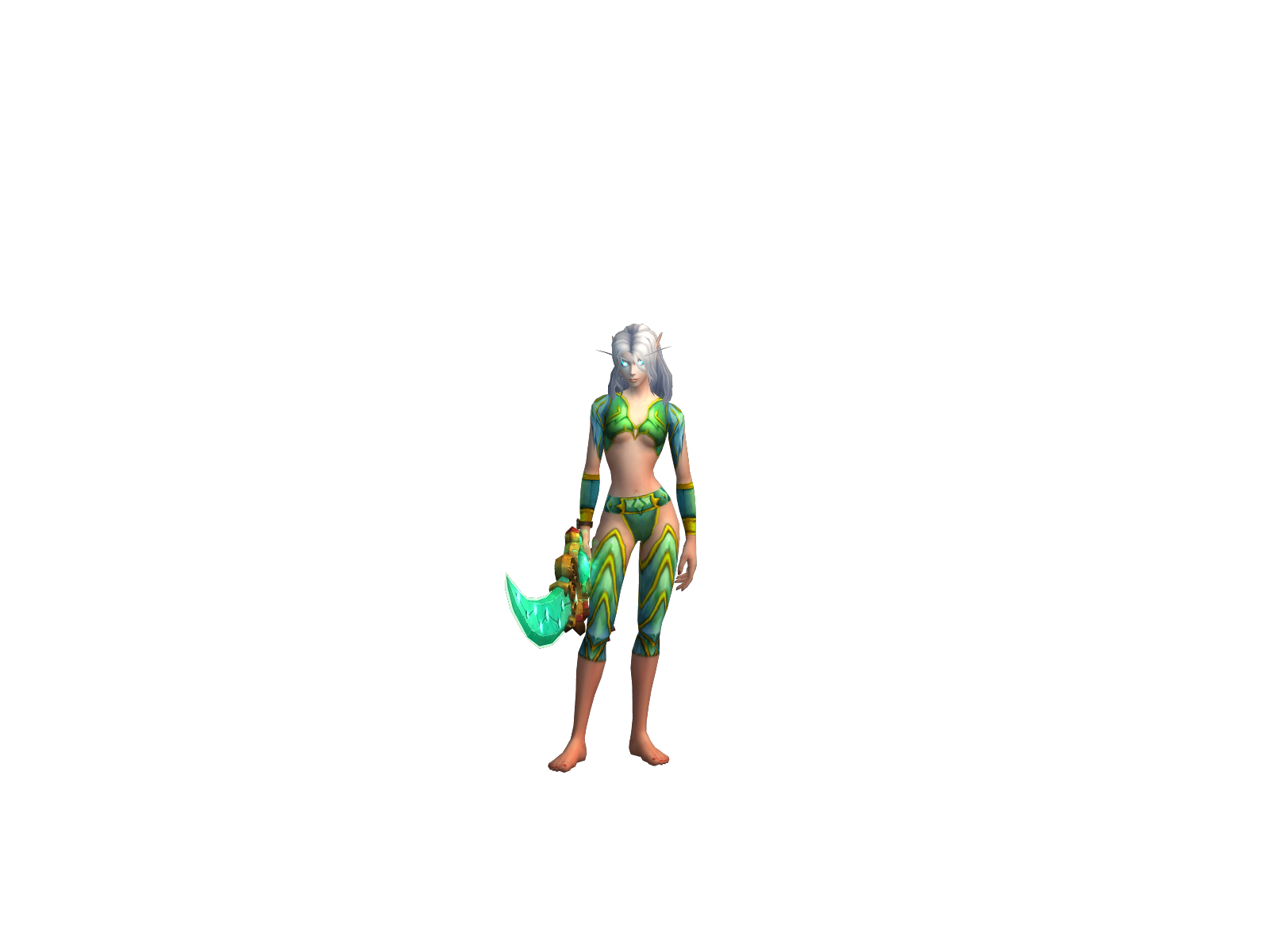 Avydria 3D character render