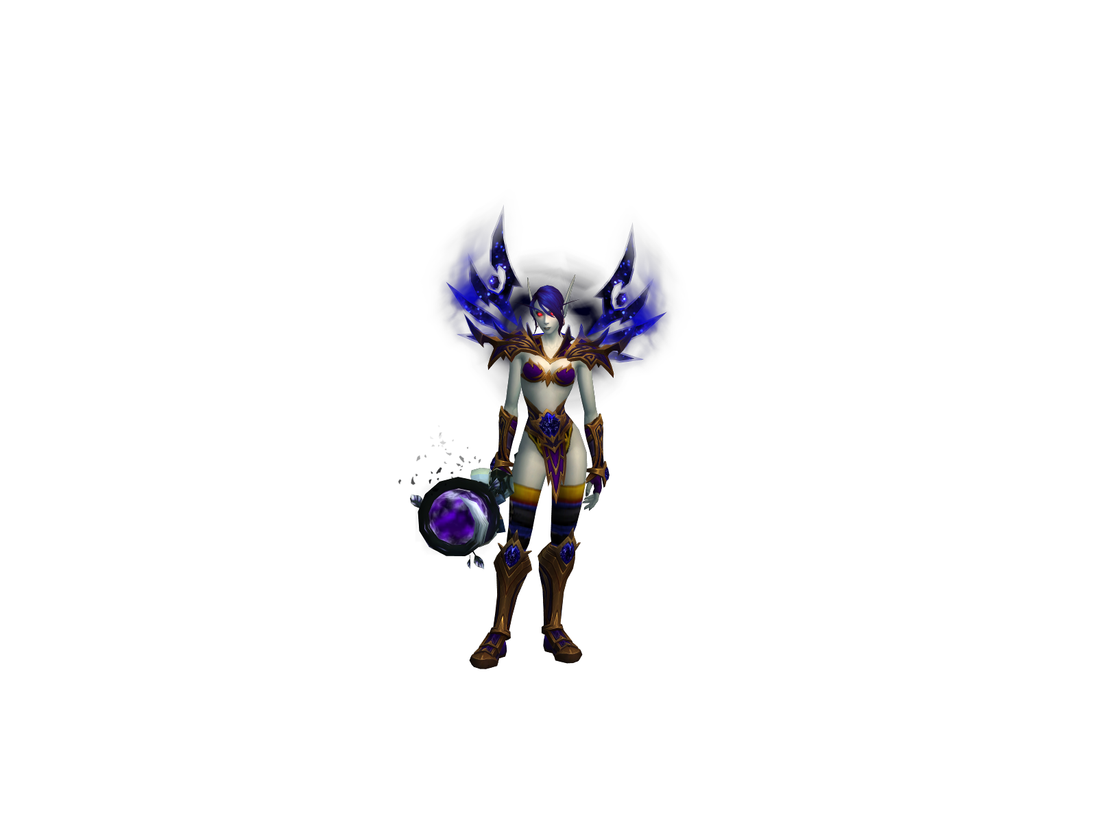 Voidkness 3D character render