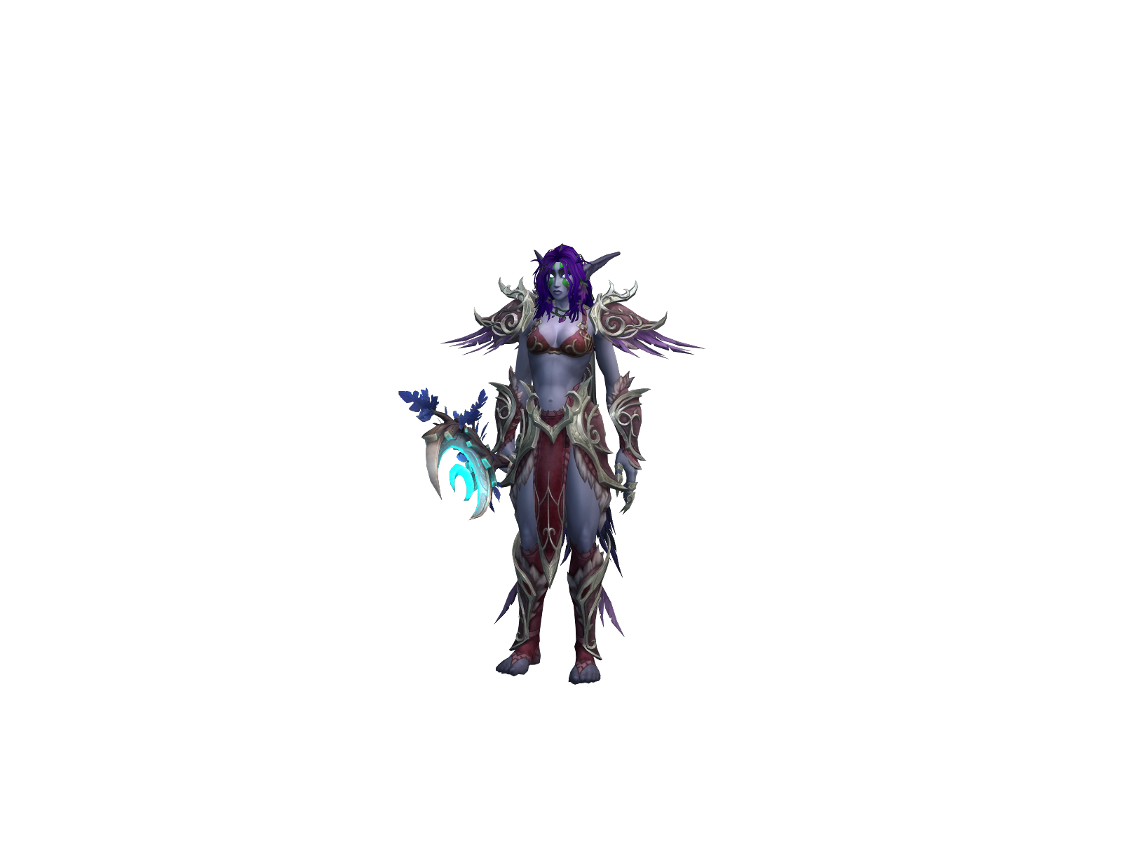 Meilyria 3D character render