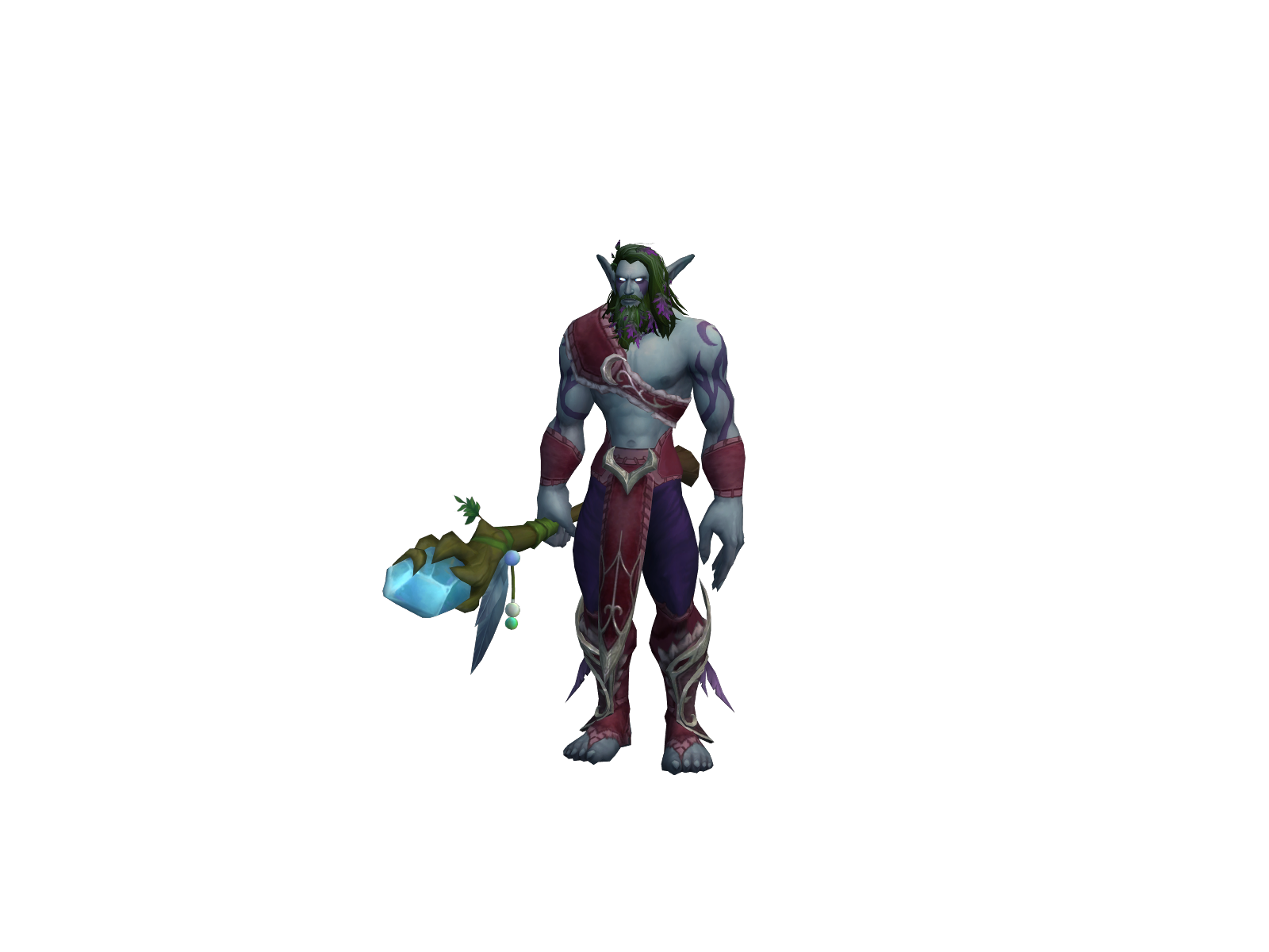 Norserrar 3D character render