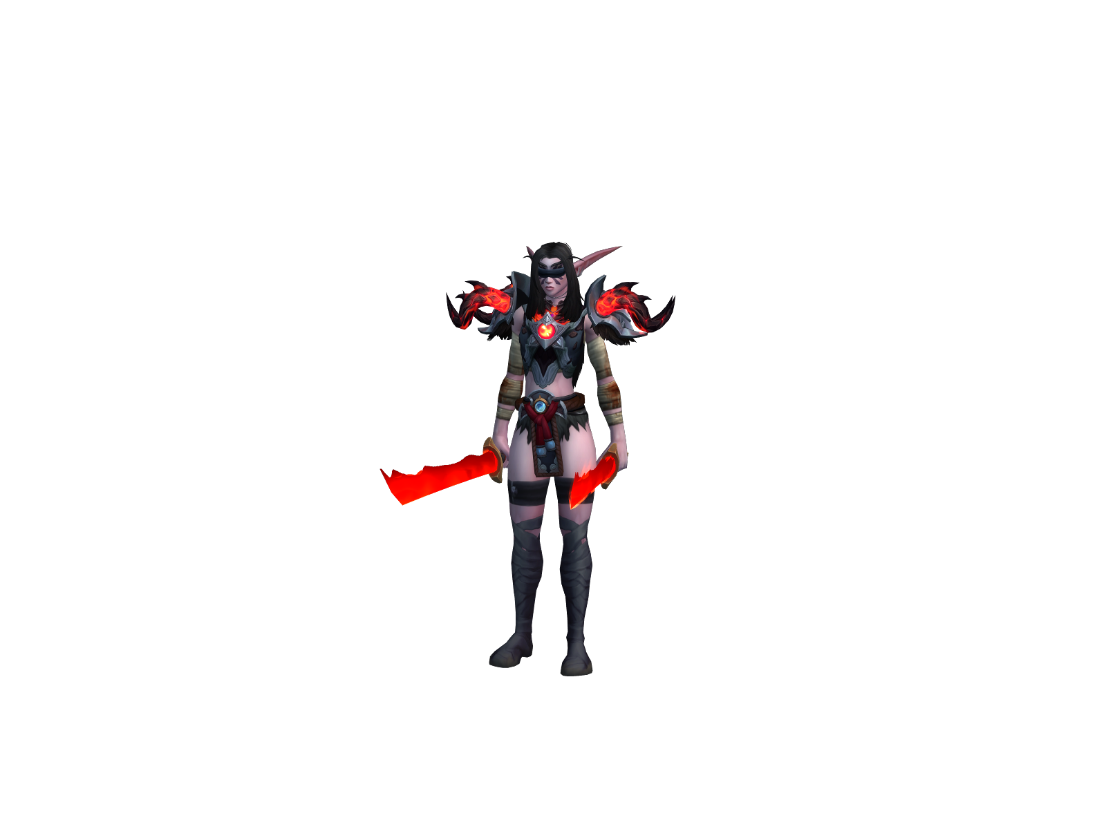 Tessaiga 3D character render