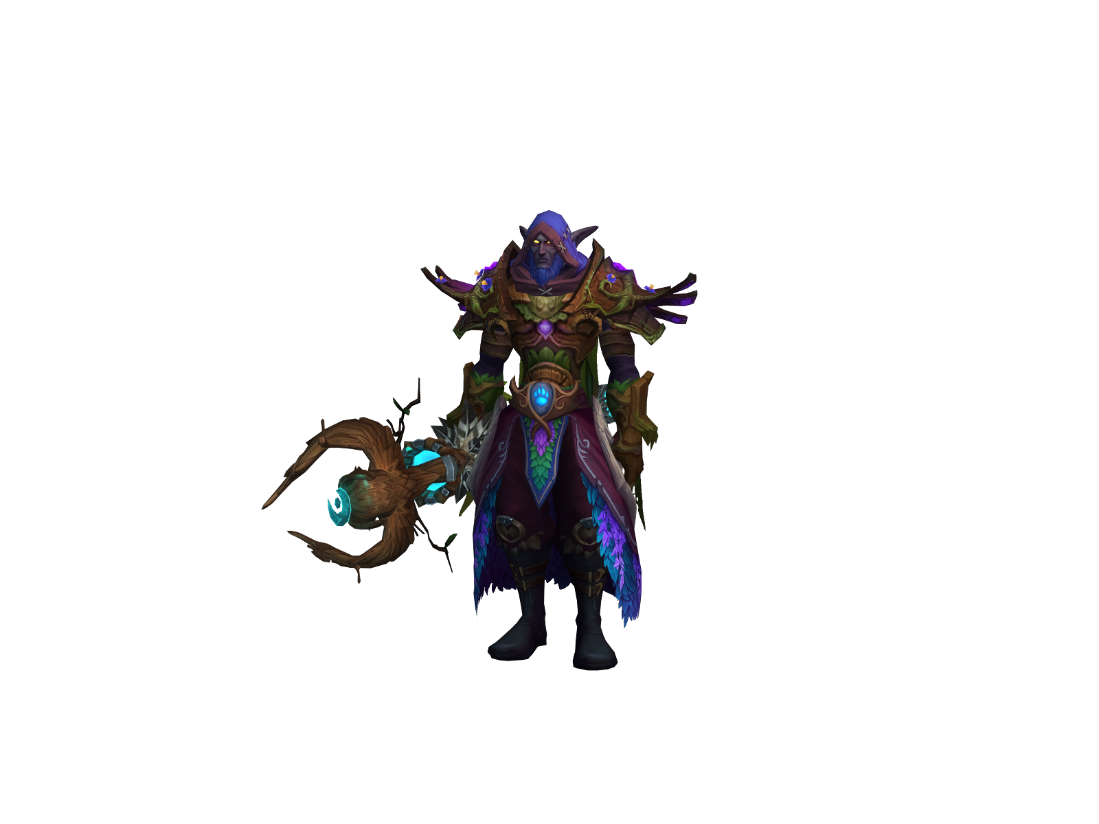 Gholdris 3D character render