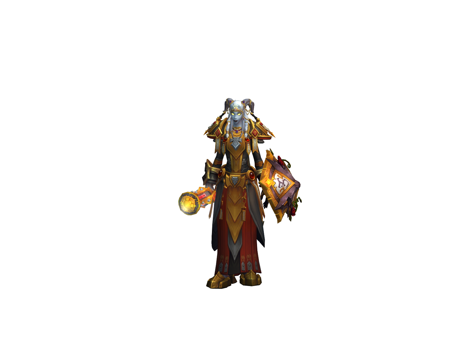 Kristaeliia 3D character render