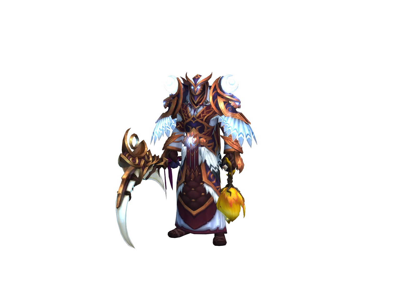 Dreud 3D character render