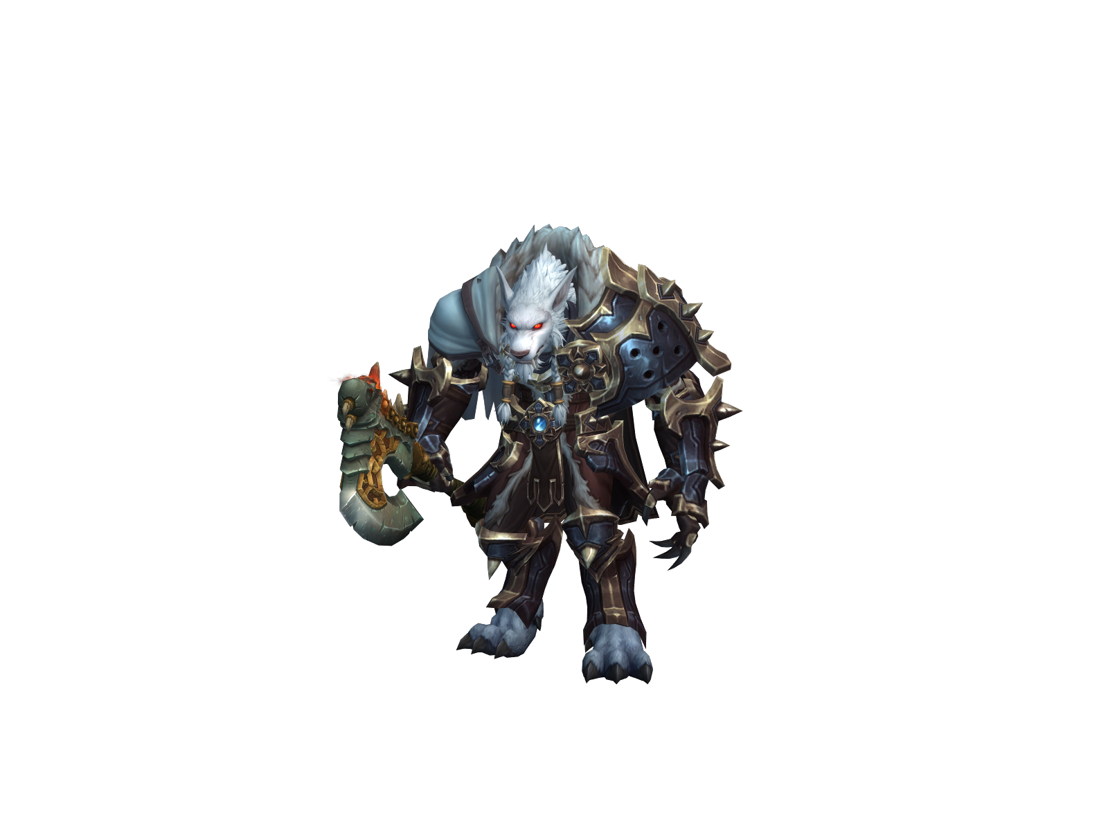 Wolfgardt 3D character render