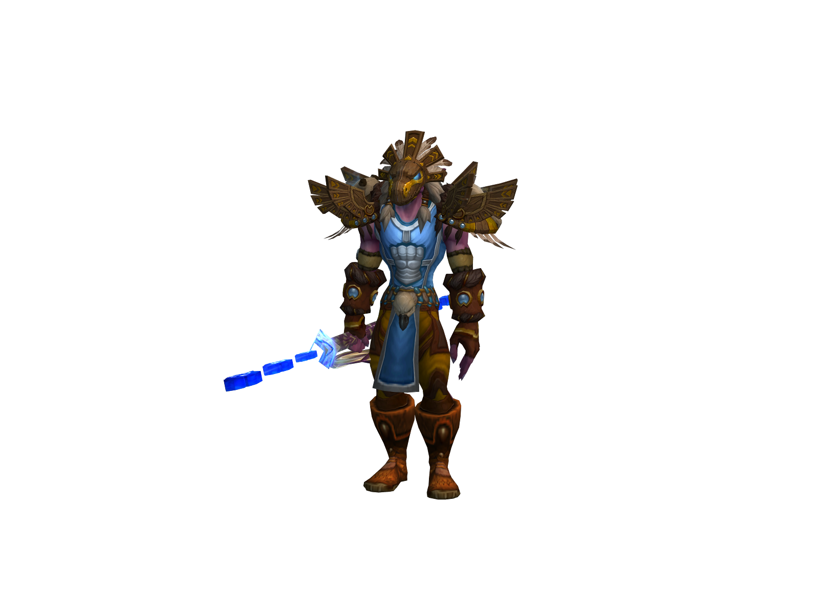 Gothiero 3D character render