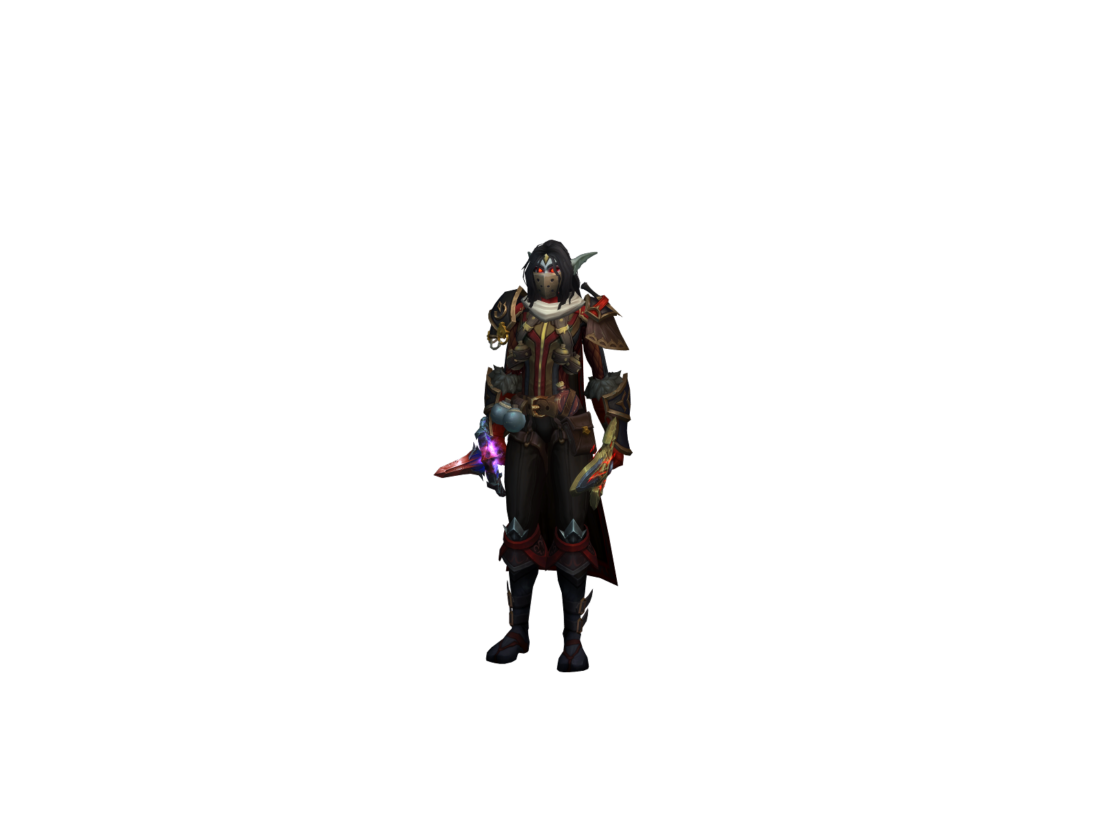 Viche 3D character render