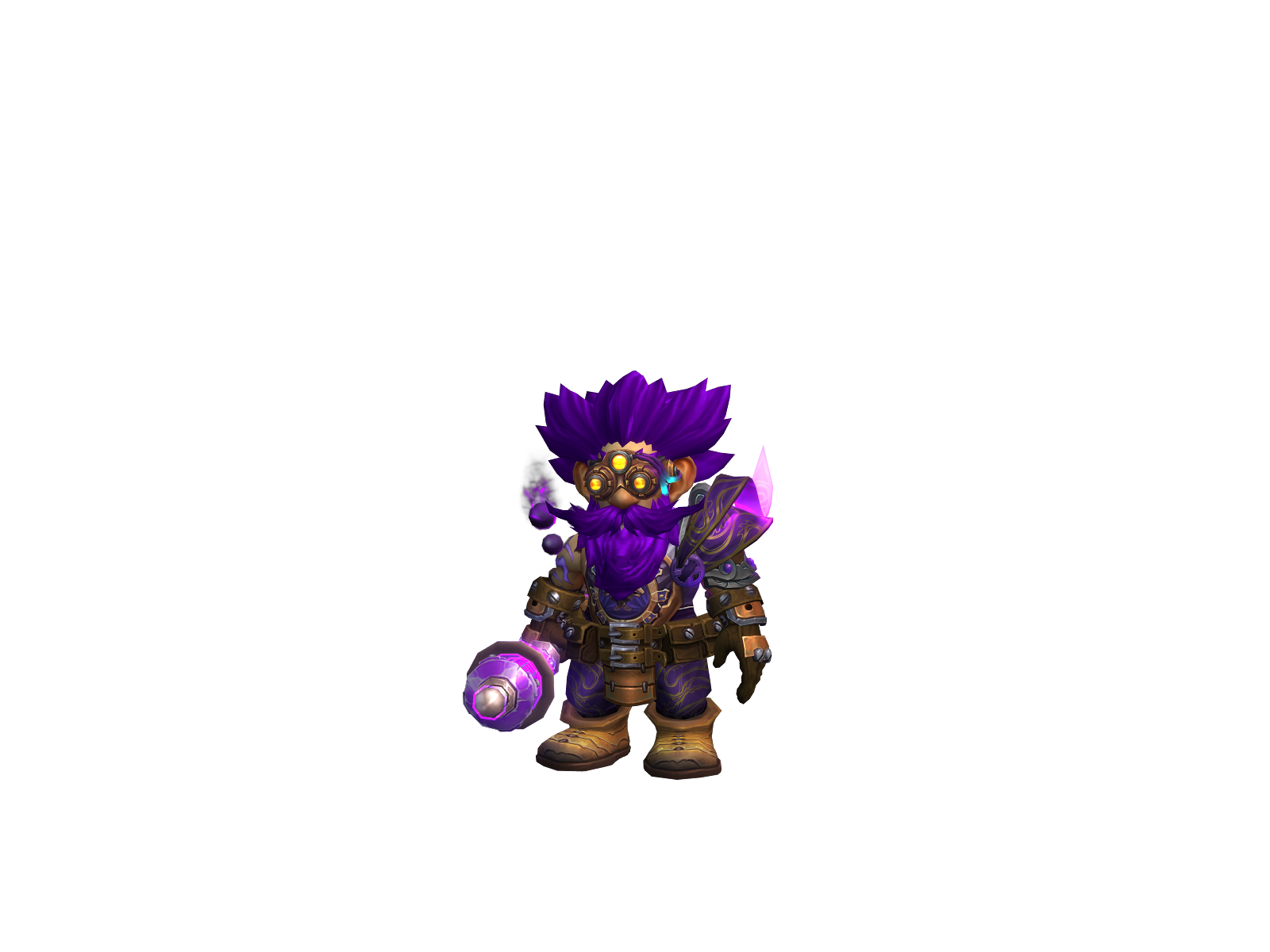 Bipson 3D character render