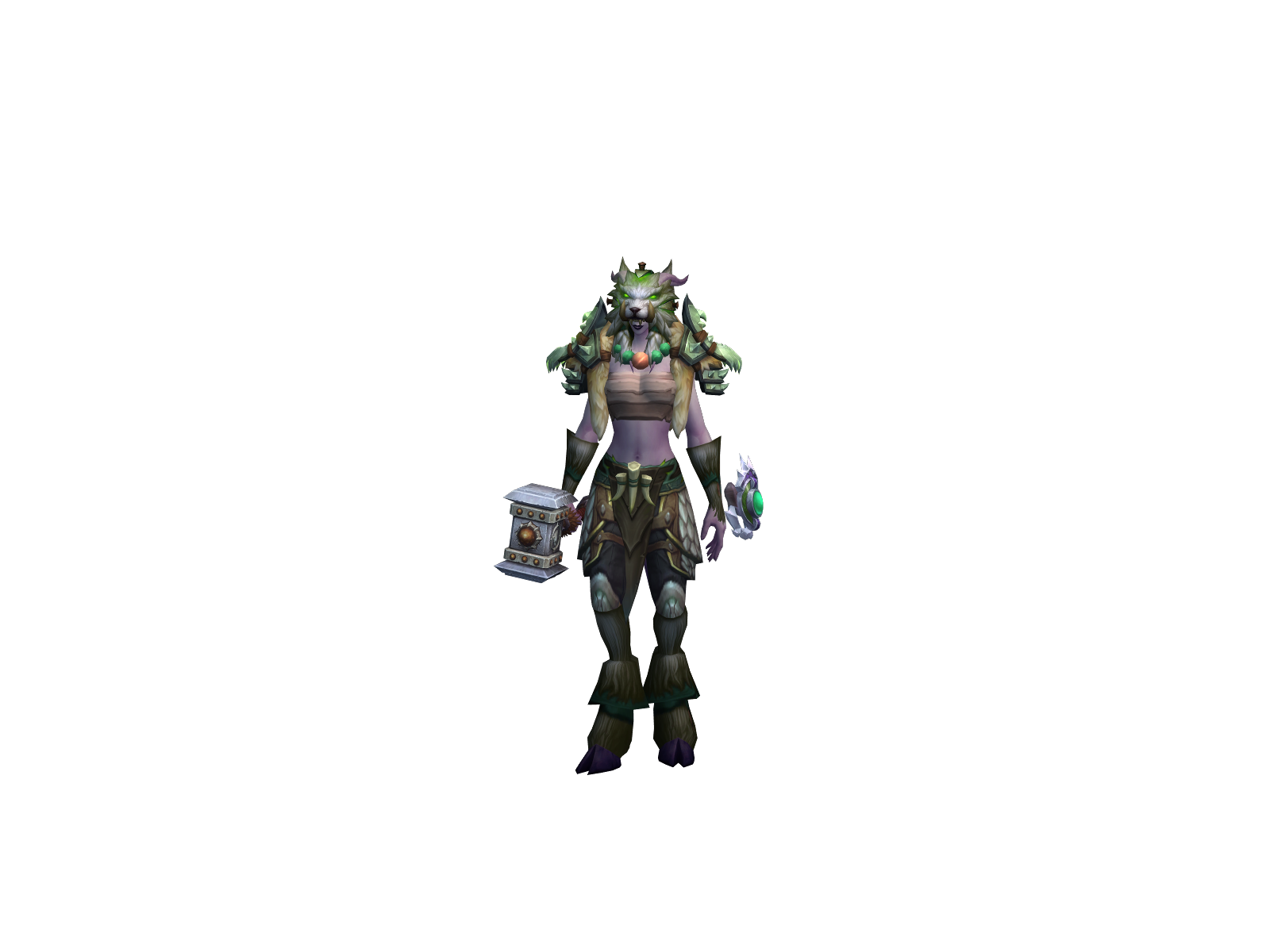 Chudmaxxíng 3D character render