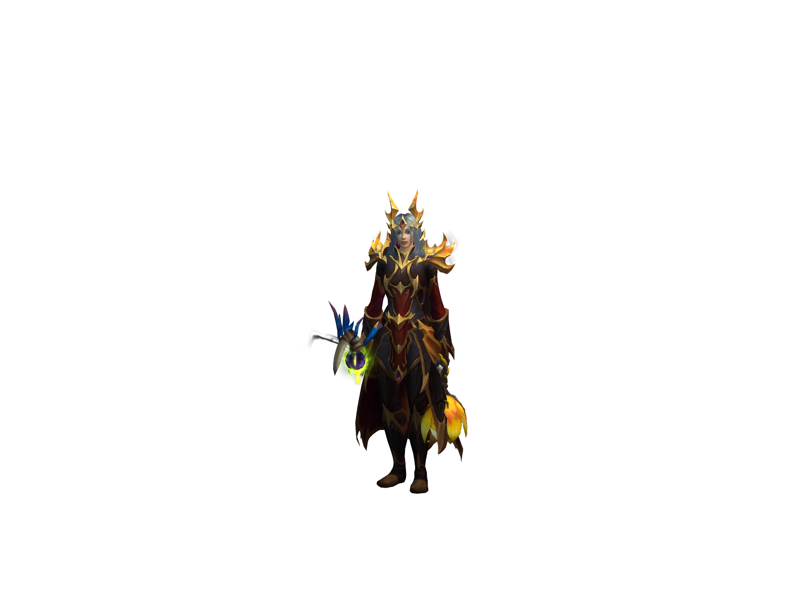 Emberre 3D character render