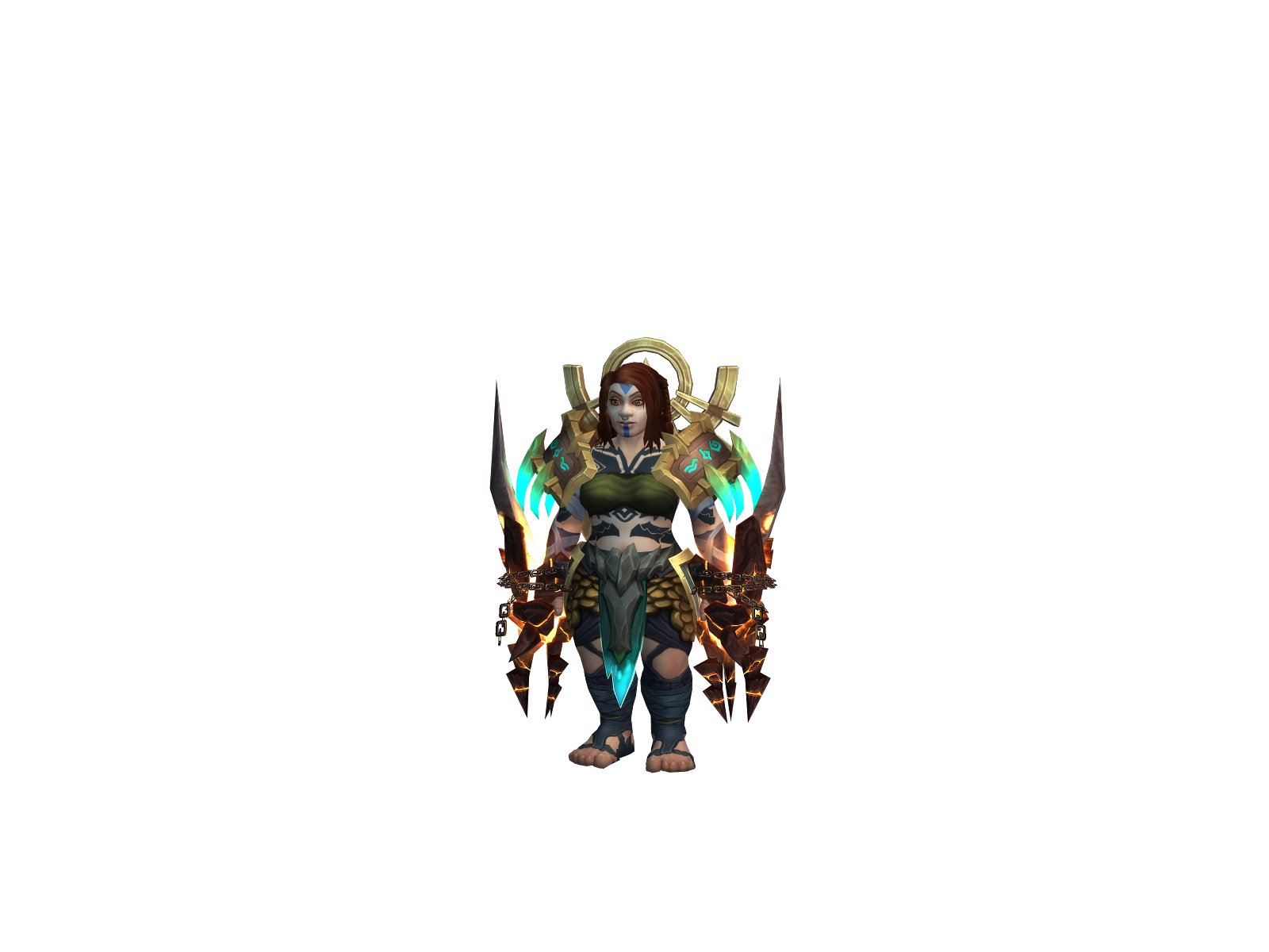 Abruptdecay 3D character render