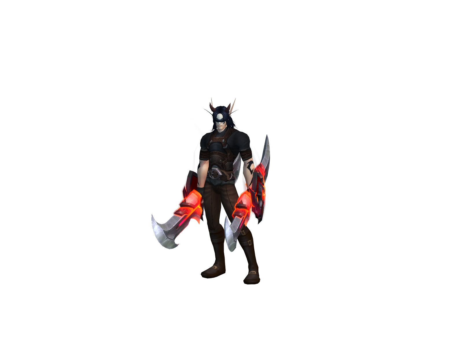 Ðárk 3D character render