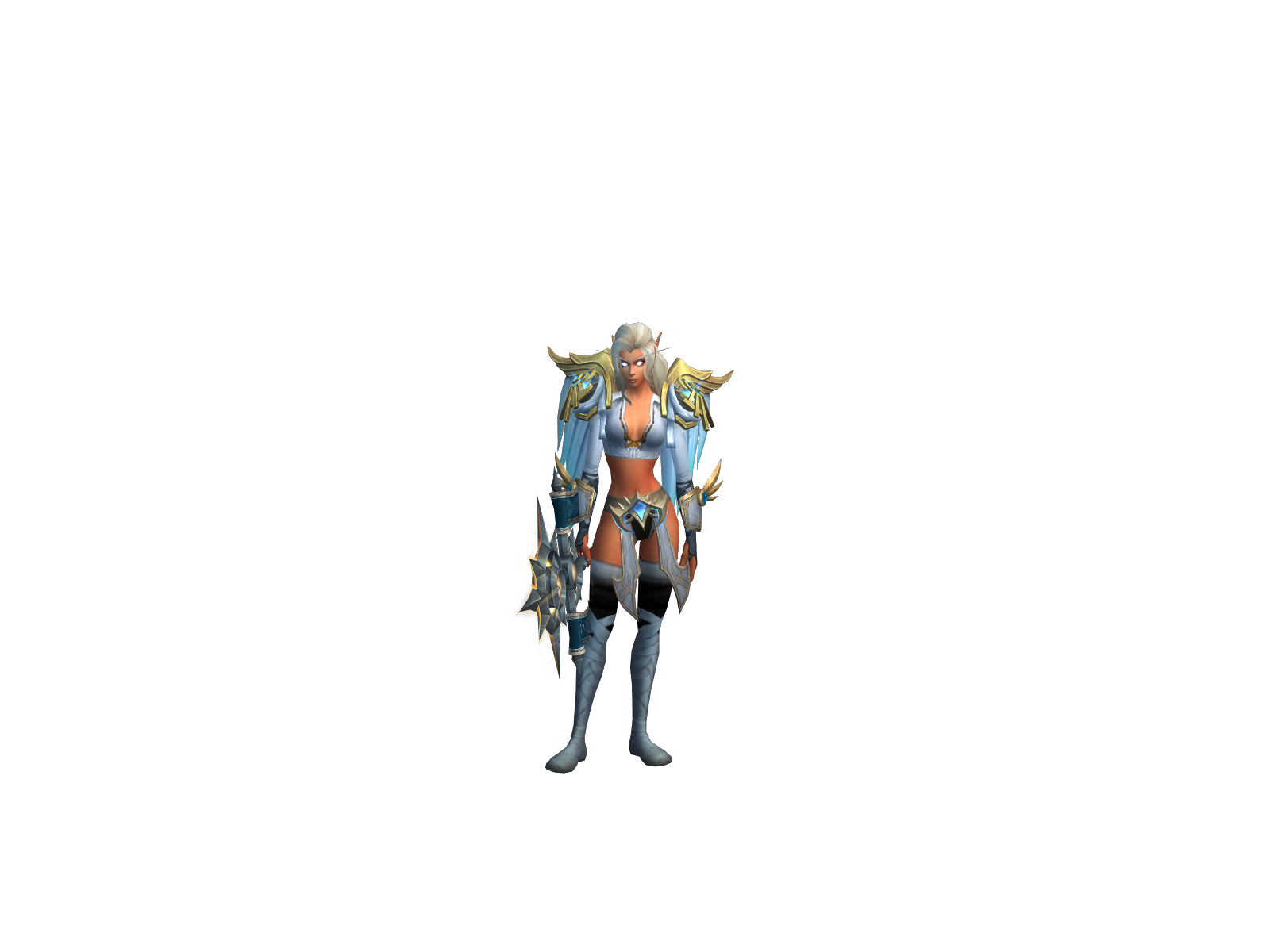 Mirsílla 3D character render