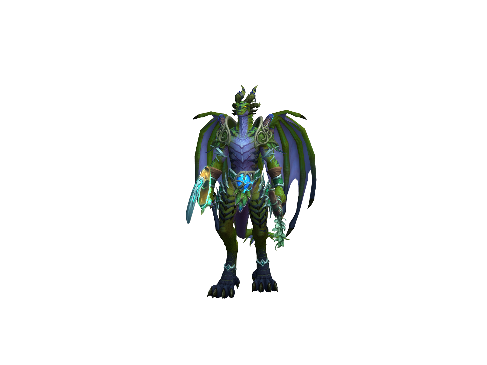 Dharmara 3D character render