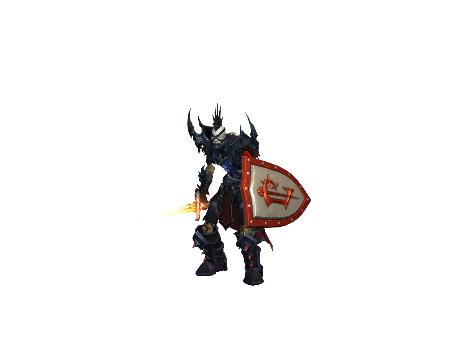 Darthrage 3D character render