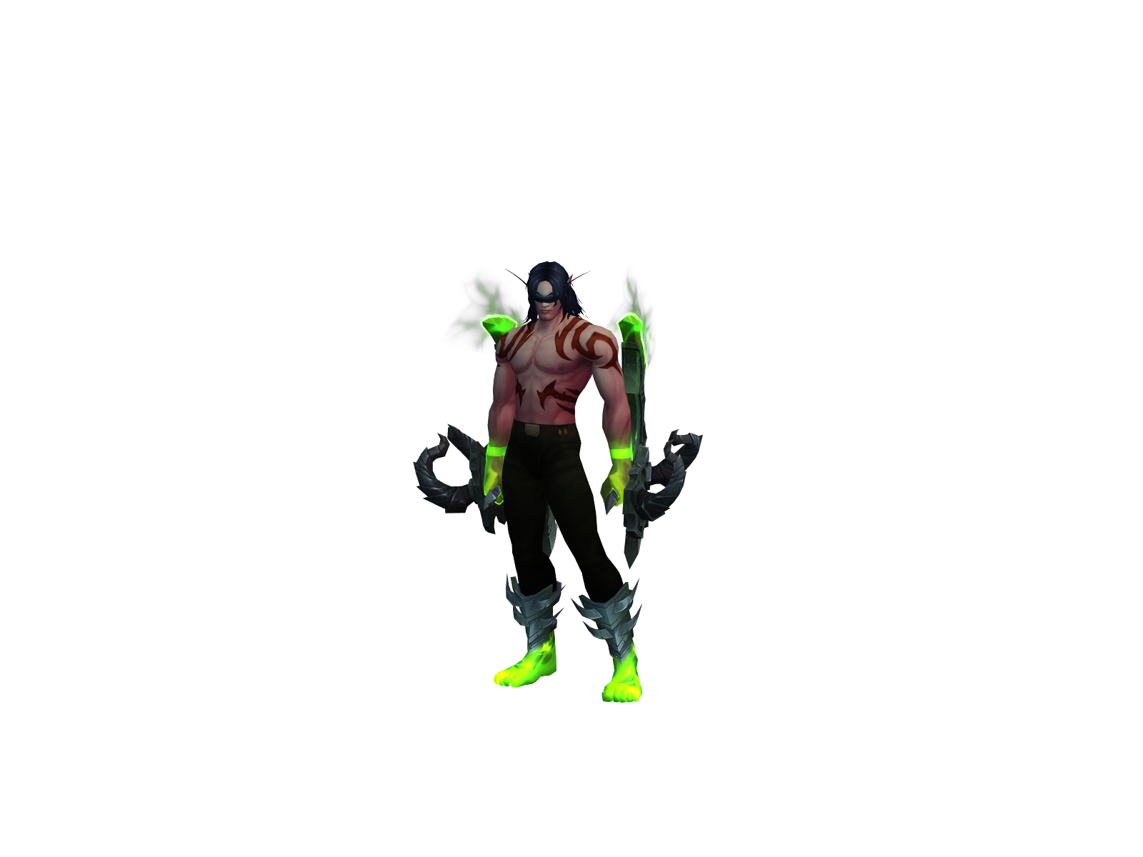 Ryzé 3D character render