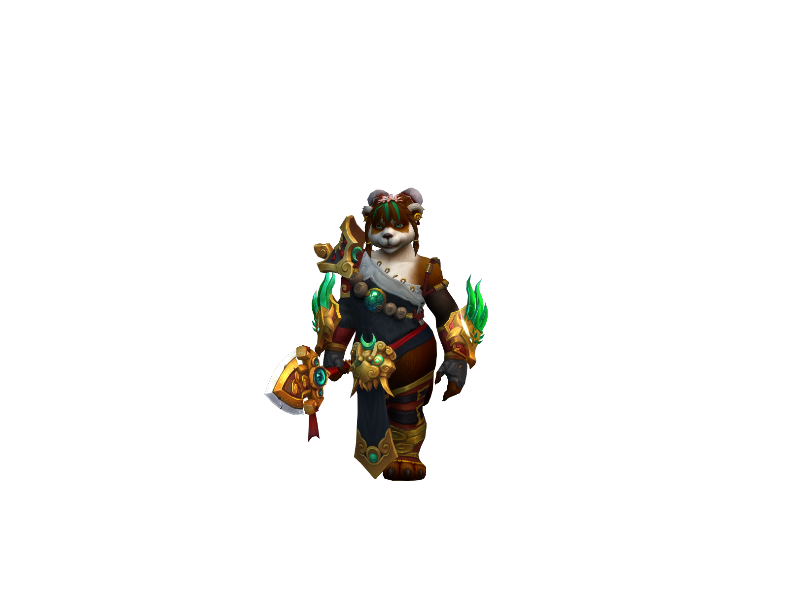 Lotusleaves 3D character render