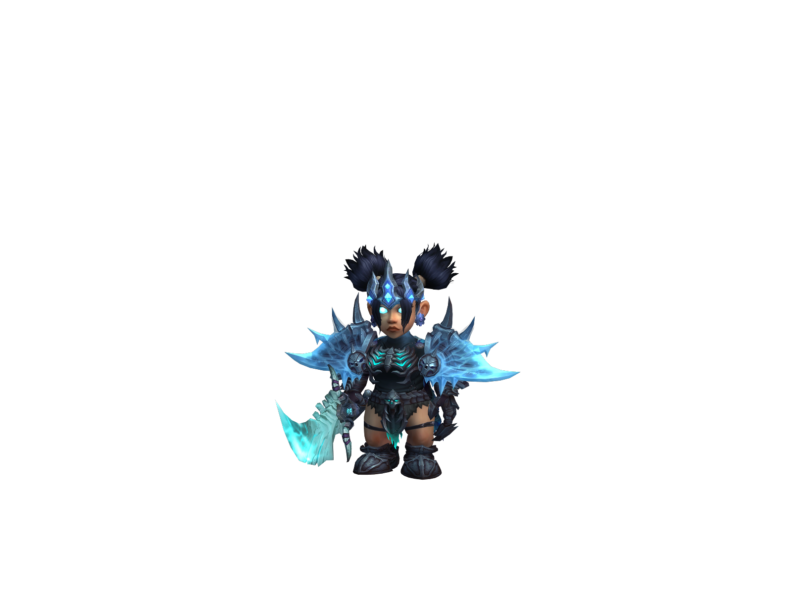 Ausu 3D character render