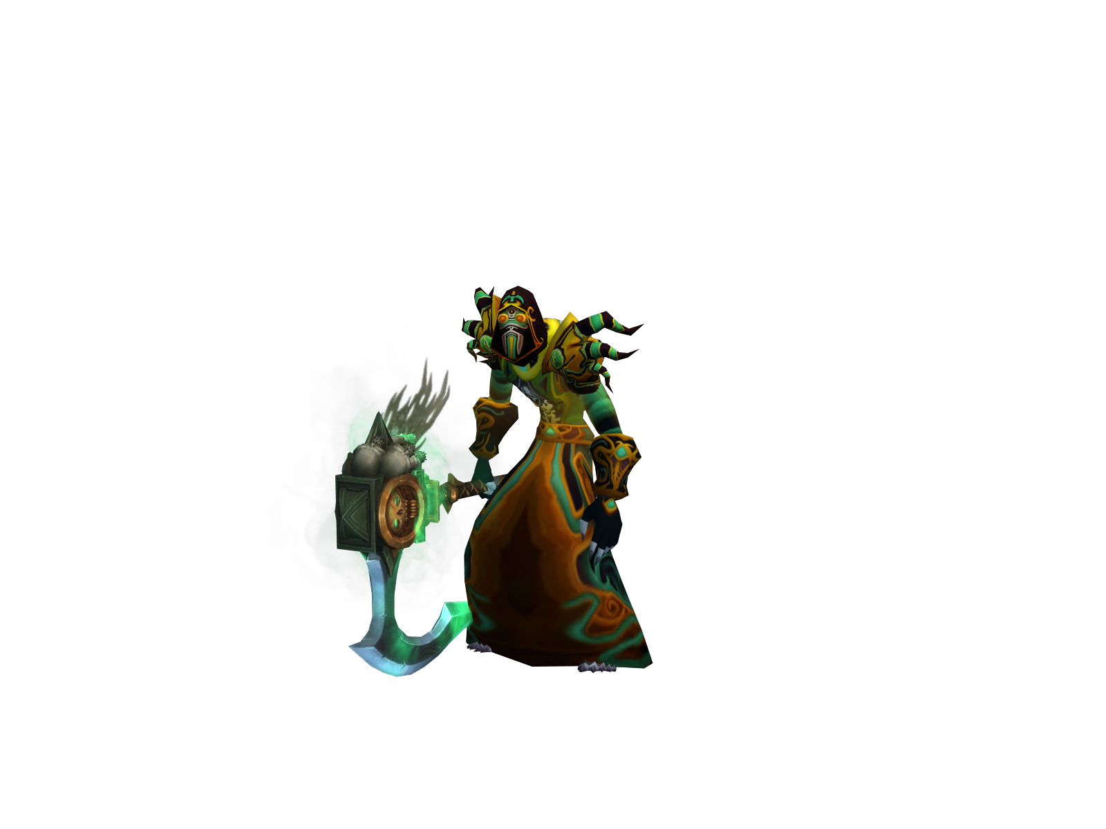 Nezlock 3D character render