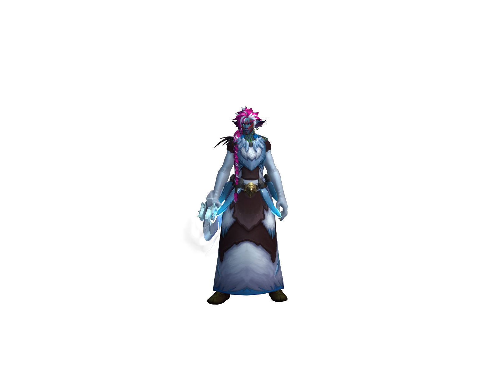 Goldcat 3D character render
