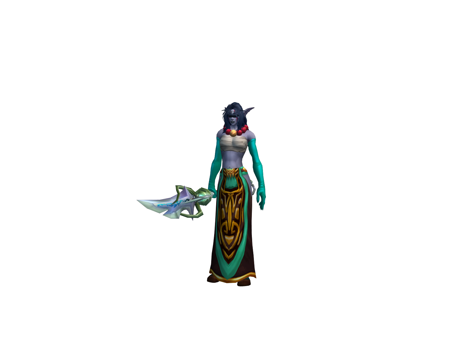 Laiselyla 3D character render