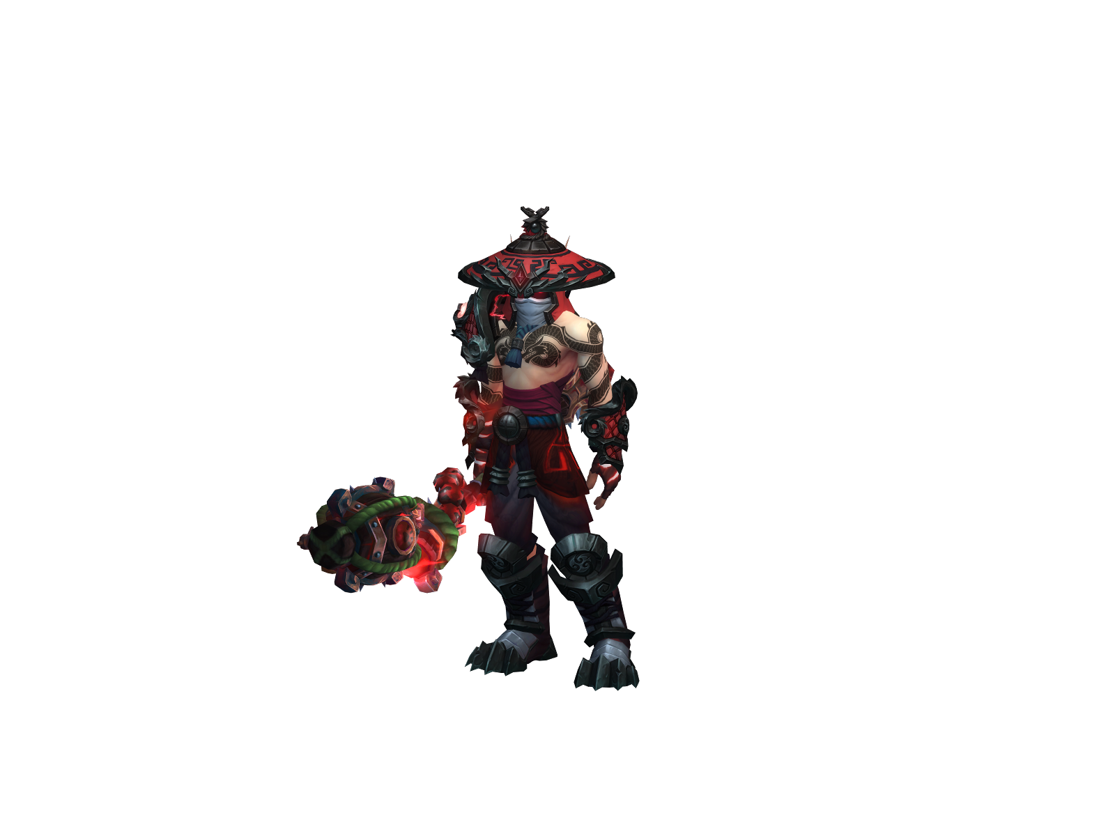 Ruusk 3D character render