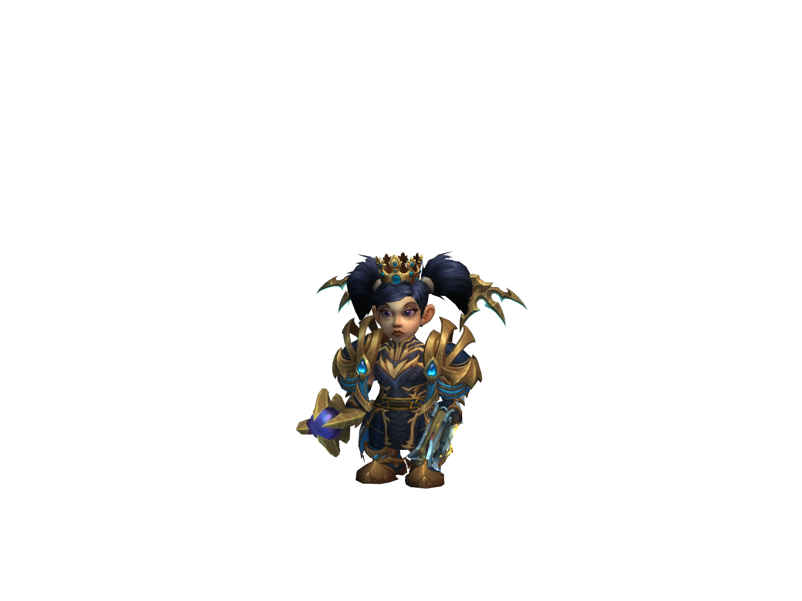 Cyaja 3D character render
