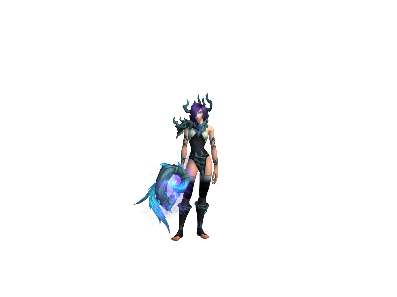 Moontwinkle 3D character render