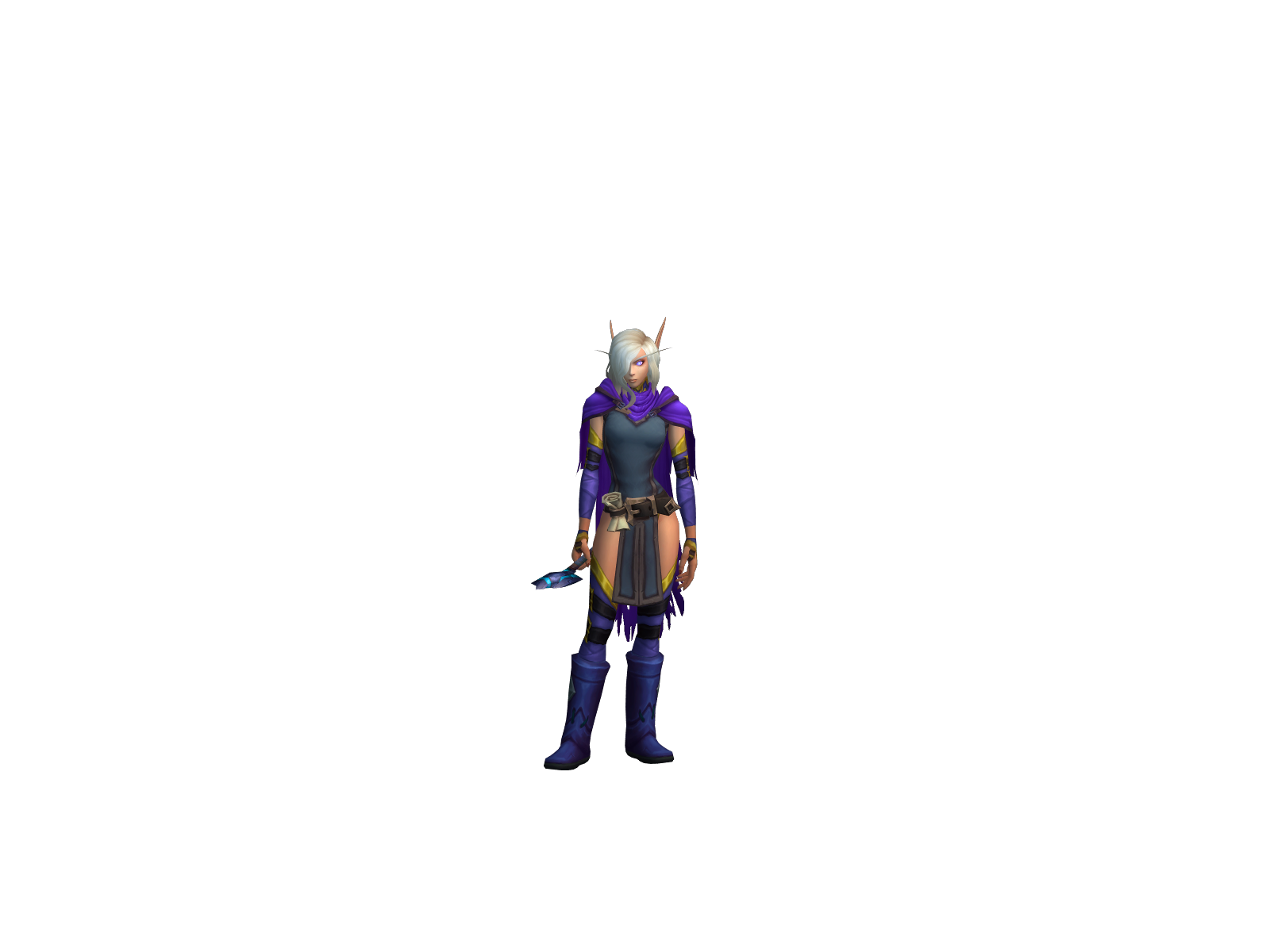 Veknna 3D character render
