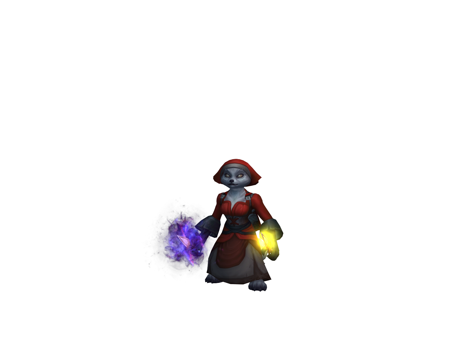 Xlitzcuintli 3D character render