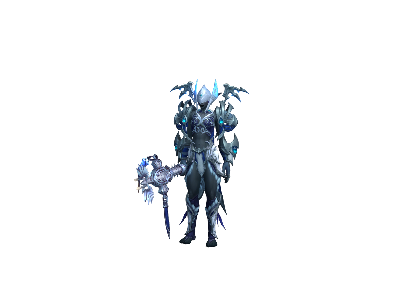 Anzar 3D character render