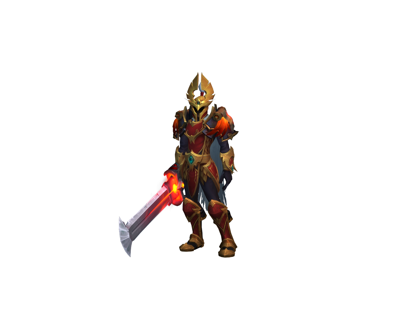 Helveus 3D character render