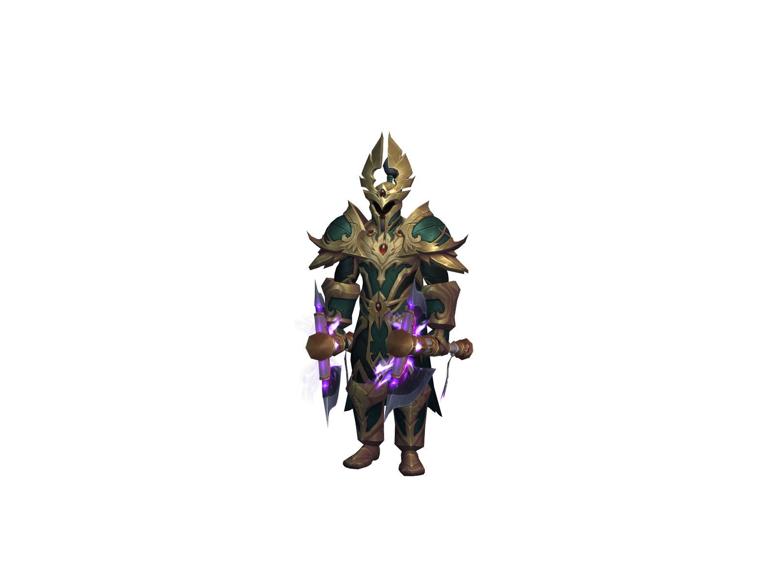 Thunderveil 3D character render
