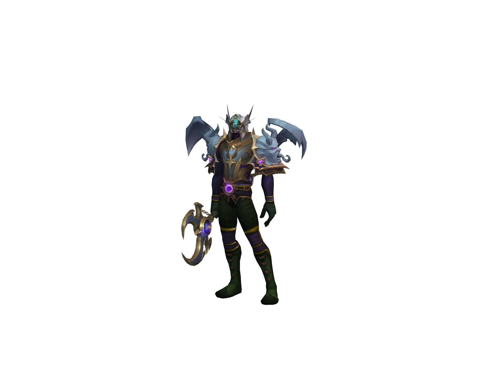 Sebastiøn 3D character render