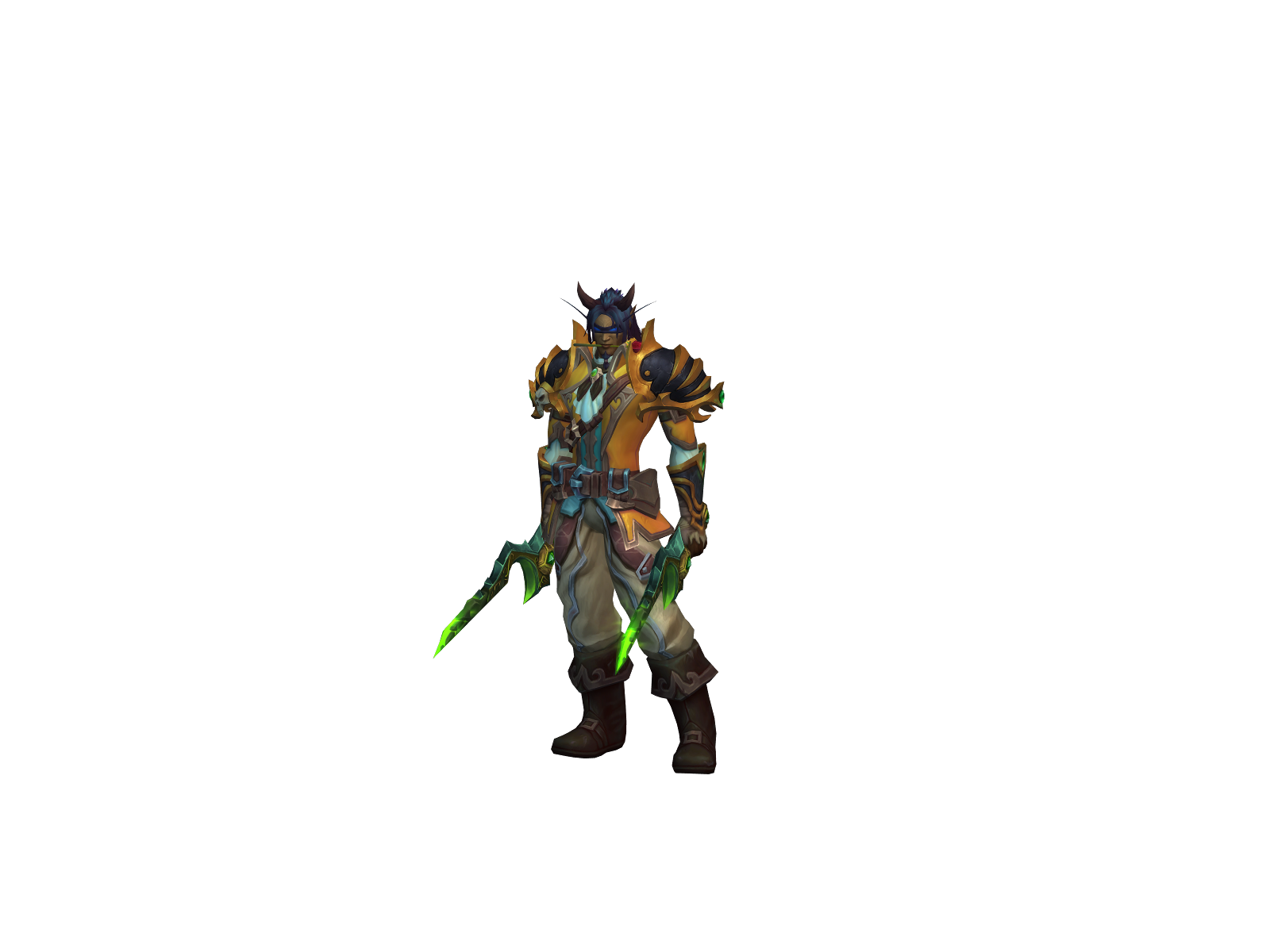 Eshir 3D character render