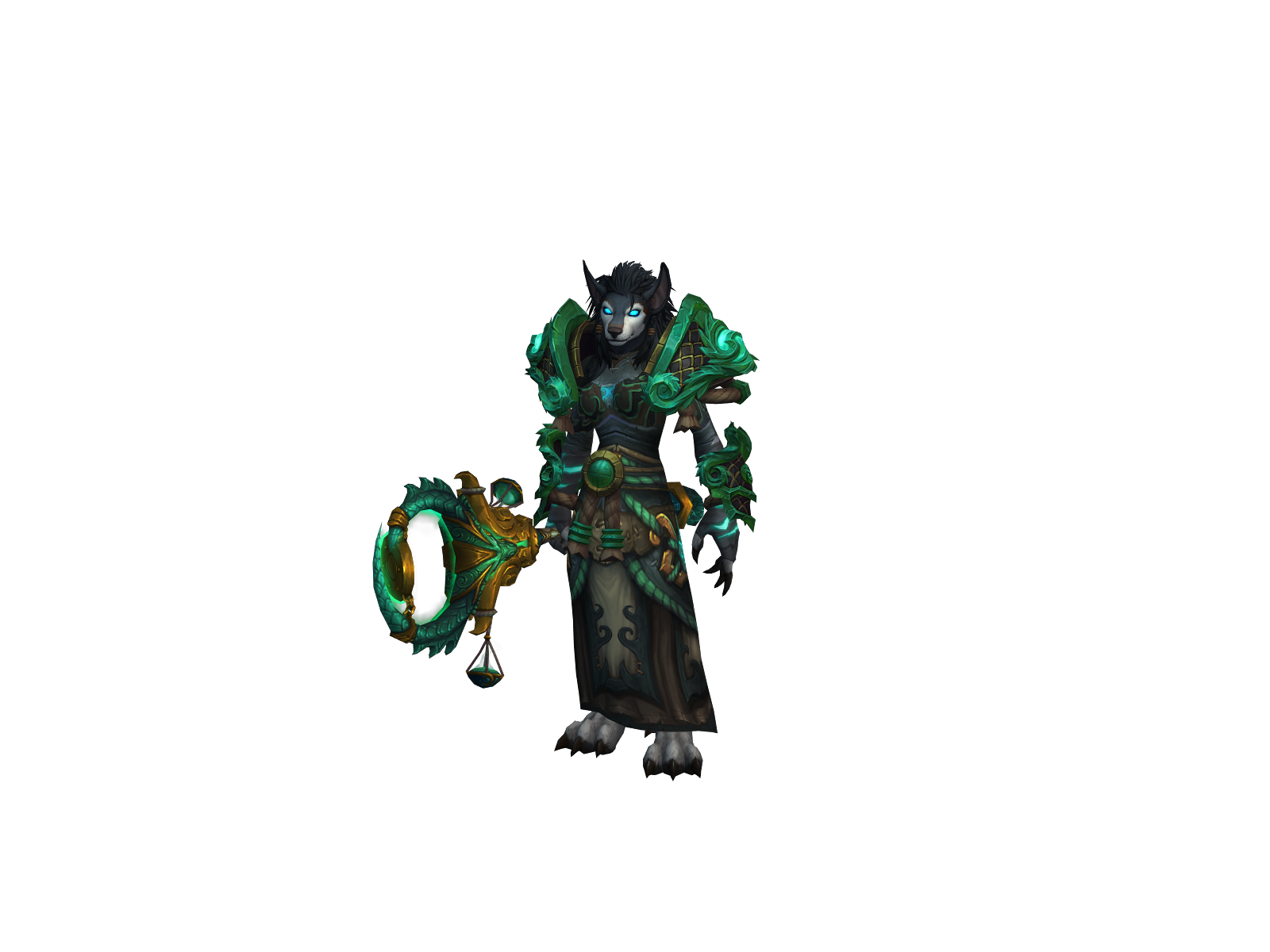 Uringoodpaws 3D character render