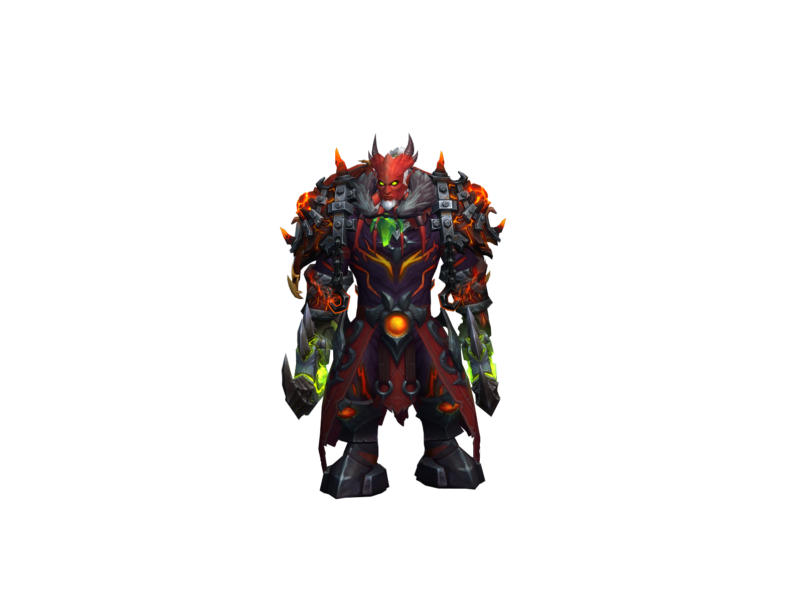 Zukjaeden 3D character render