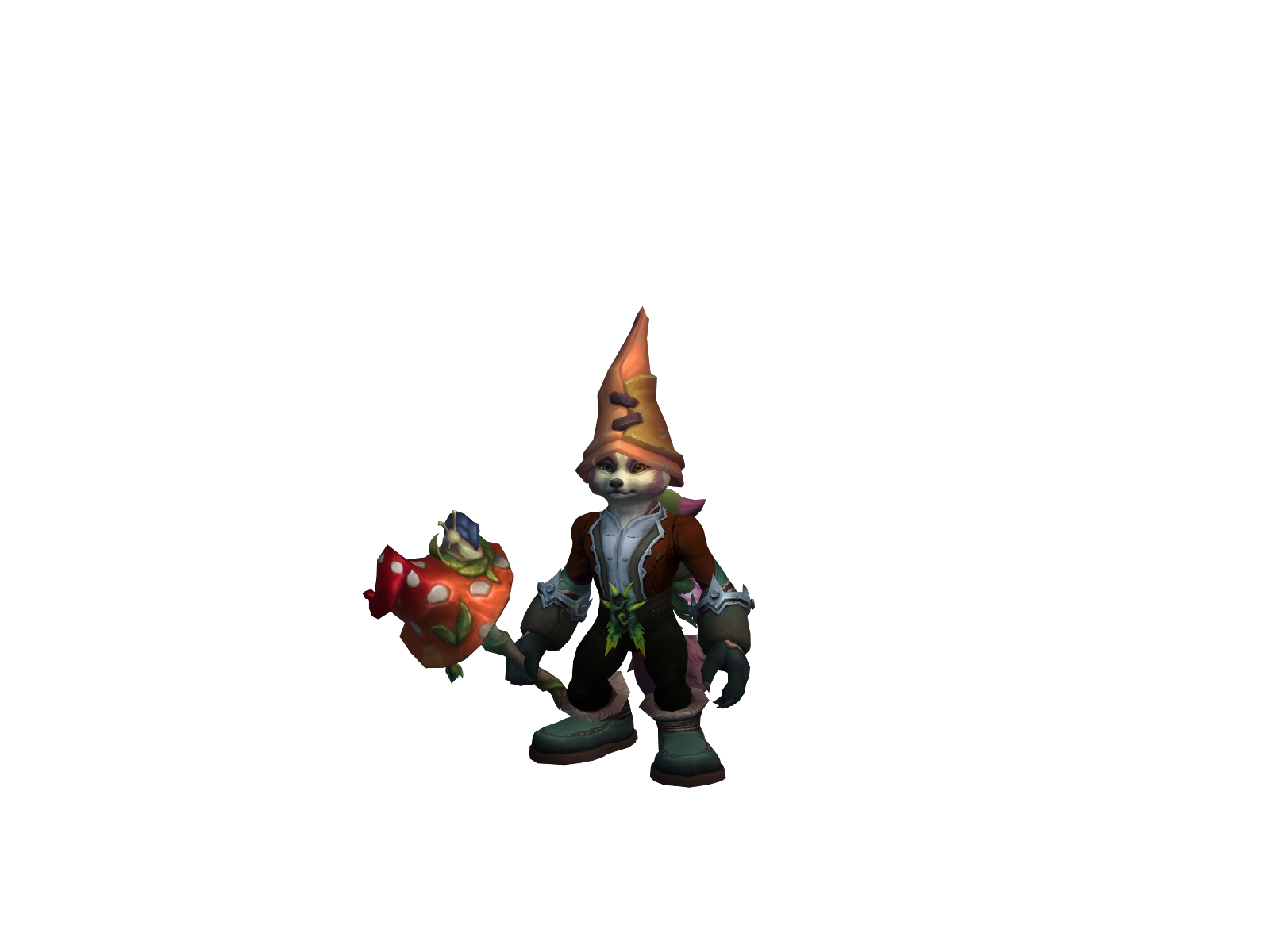 Yurakai 3D character render