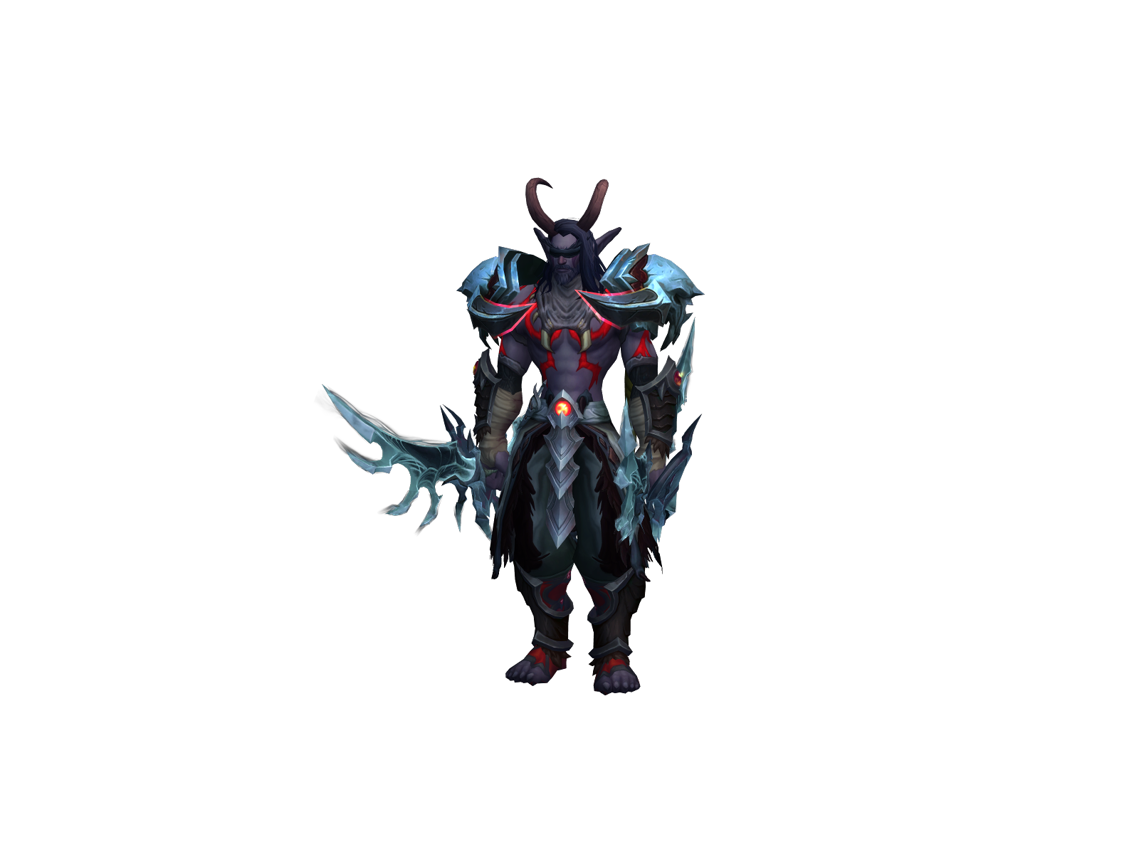 Iliathor 3D character render