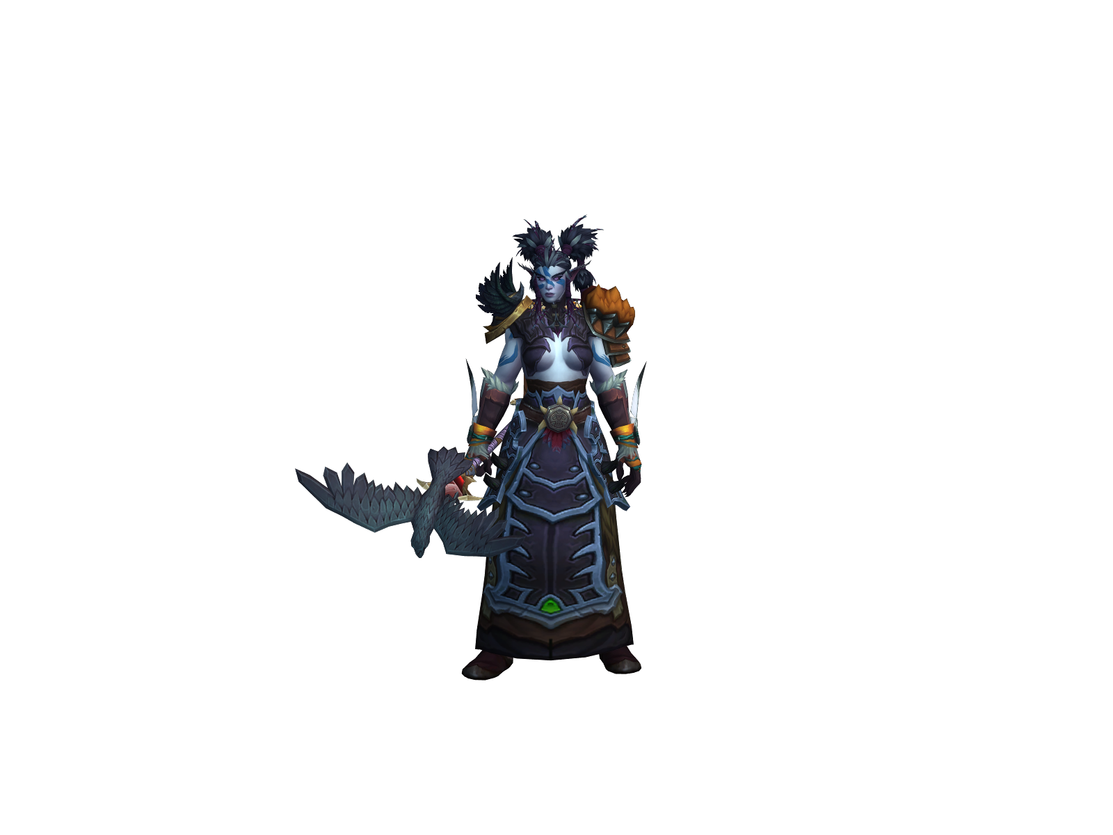 Gillyflower 3D character render