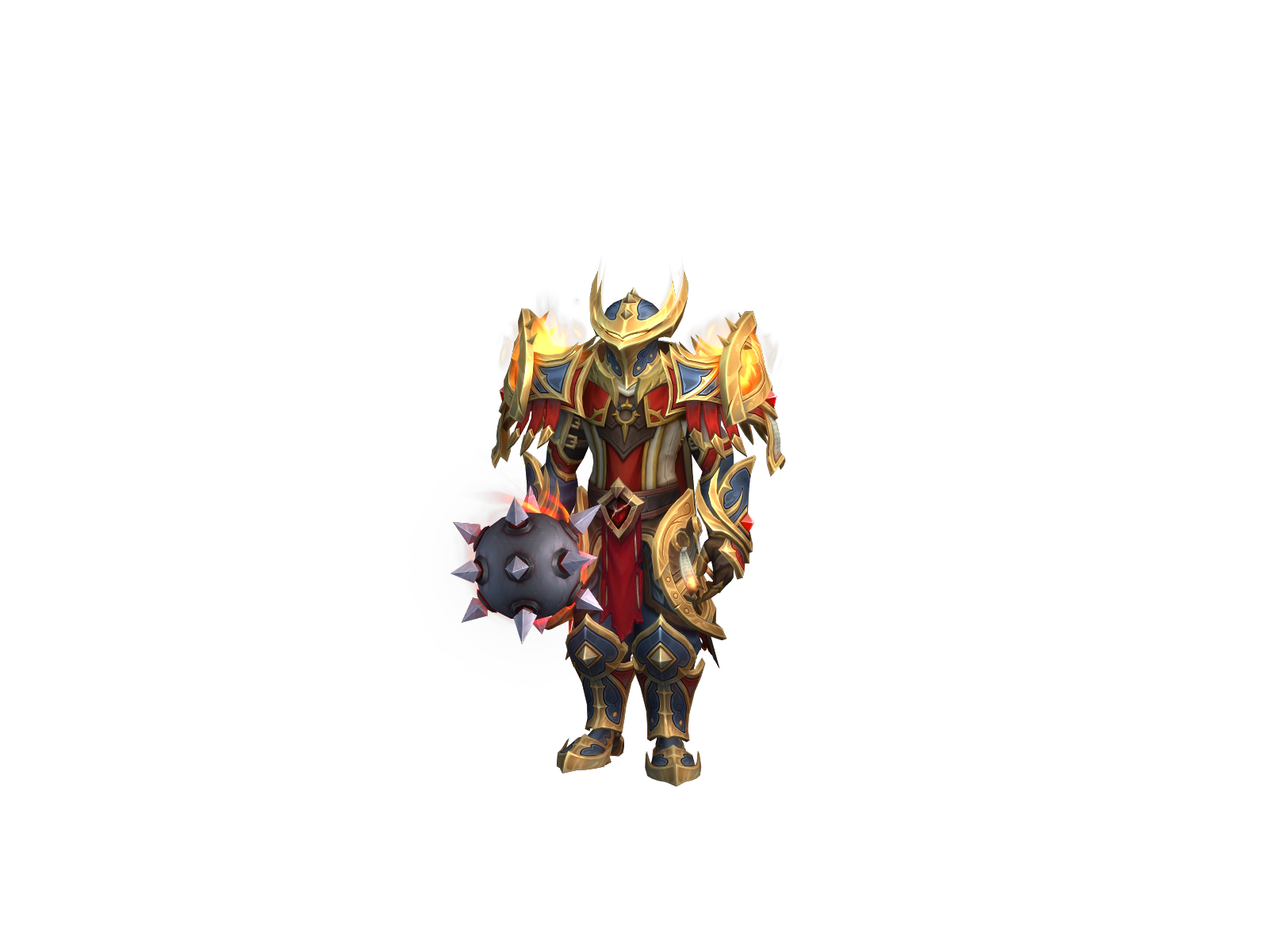 Malarax 3D character render