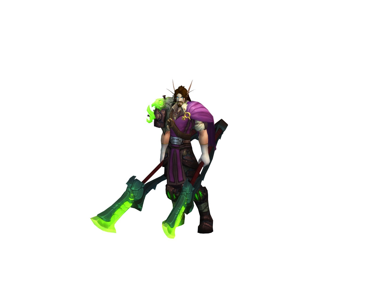 Dorfess 3D character render