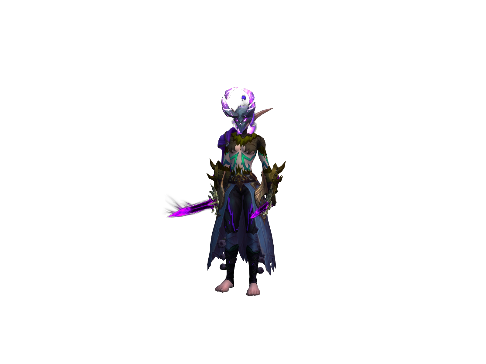 Akuaino 3D character render