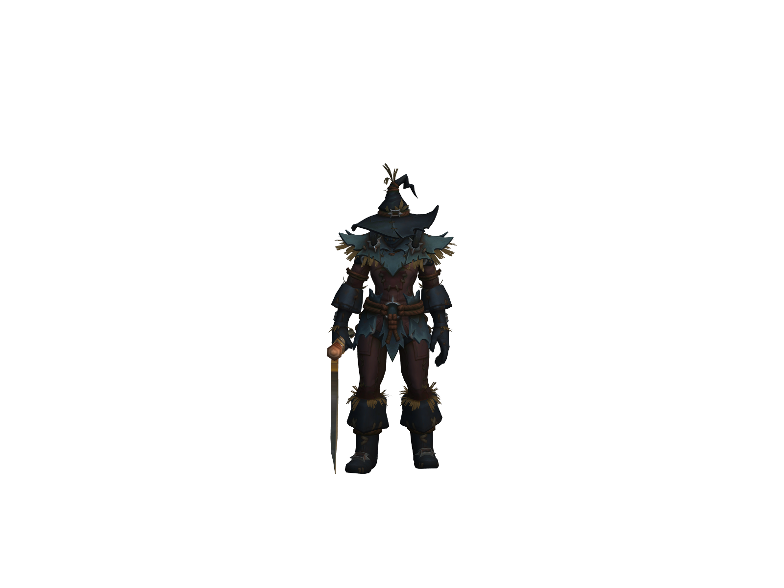 Oldworm 3D character render