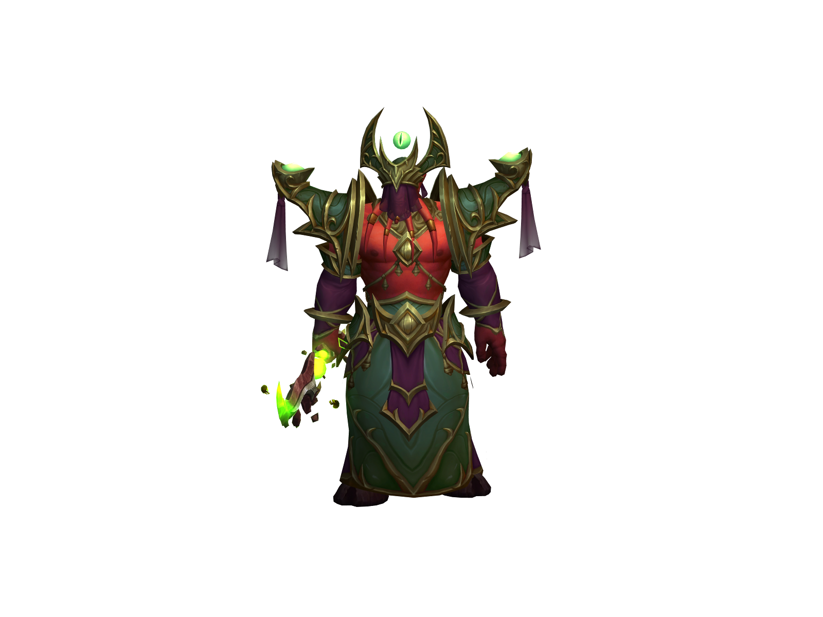 Fellfinger 3D character render